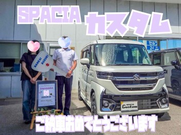 N様 スペーシアカスタムご納車おめでとうございます！