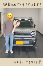 ご納車おめでとうございますヽ(^o^)丿