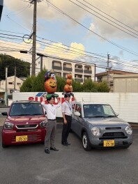 試乗車でアルト、アルトラパンがあるとよ！！
