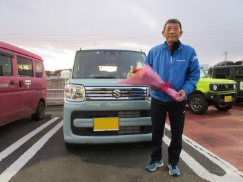 スペーシア　ご納車です！