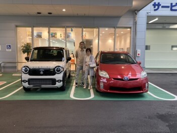 I様にハスラーをご納車いたしました！！