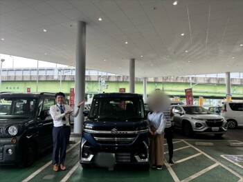 スペーシアカスタムご納車おめでとうございます！