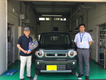 I様ご納車おめでとうございます！