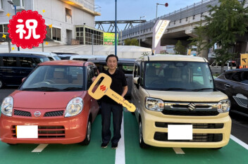 スペーシアご納車しました！！