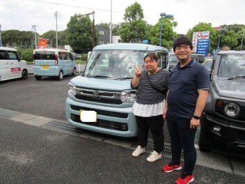 I様　ご納車おめでとうございます！