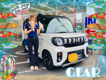 ☆★☆　スペーシアギア　ご納車しました　★☆☆彡