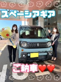 スペーシアギアご納車！！