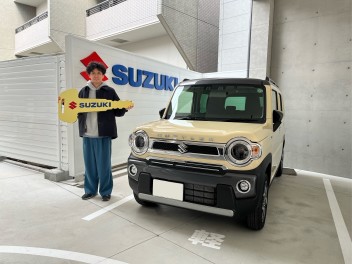 ハスラー　ご納車おめでとうございます