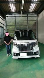 スペーシアカスタム納車式！