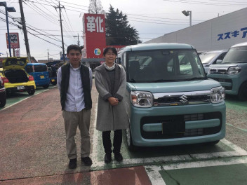 スペーシアご納車です！！