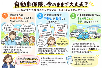 今の保険は大丈夫ですか？？