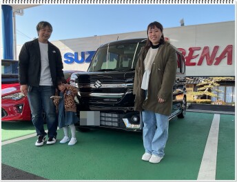 スペーシアカスタムご納車★ズバリ決め手は？『ほしい最低限のものが標準装備』