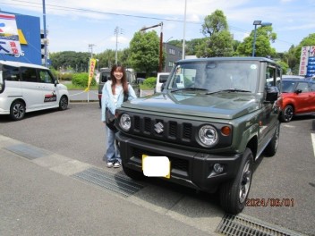 K様　ご納車おめでとうございます！