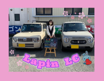 K様　ラパンLCご納車♥