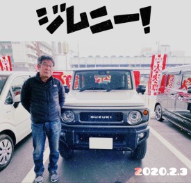 ☆K様ジムニーご納車おめでとうございます！☆