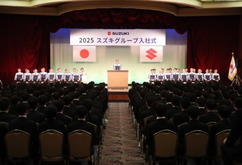 2025年度　入社式　ー今年も新メンバーが増えました！ー