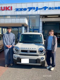 ハスラーご納車ありがとうございました！