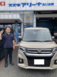 ソリオご納車おめでとうございます♪
