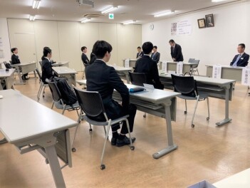 内定式執り行いました