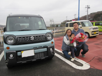 スペーシアギアご納車です！！