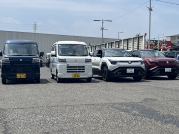 eビターラとeエブリイのキャラバン隊！！！