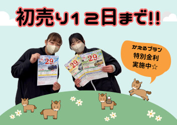 初売り開催中です！