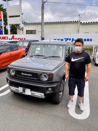 ジムニーシエラ待望の納車です