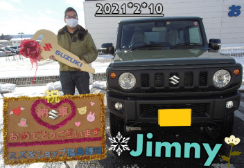 Jimnyご納車です☆