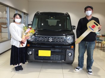 K様のスペーシアギア、ご納車させて頂きました！