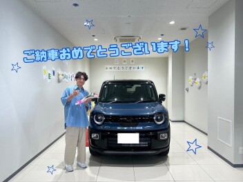 クロスビーのご納車おめでとうございます！