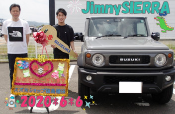 ジムニーシエラご納車です☆