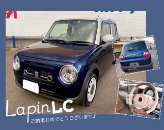 M様のラパンLCを納車いたしました！！