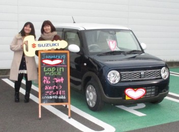 ラパンモードご納車しました！！