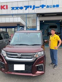 ソリオご納車おめでとうございます♪