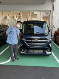 Ｙ様にスペーシアカスタムをご納車いたしました！！
