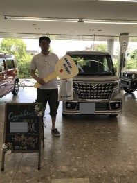 ご納車おめでとうございます