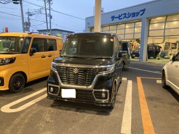 スペーシアカスタム納車させて頂きました☆彡