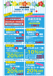 ～サマーインチェック～