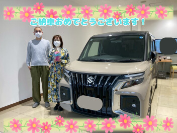 H様にソリオバンディットをご納車しました！