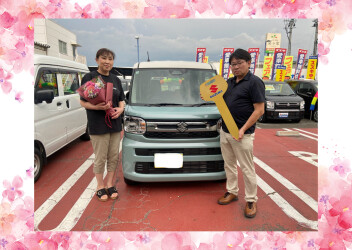 スペーシアご納車させていただきました！！