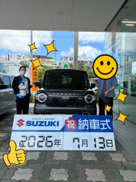 新型ハスラー納車しました！！