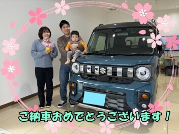 K様にスペーシアギアをご納車しました！