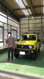 ジムニー納車式