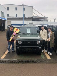 S様　ジムニー納車おめでとうございます！