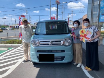 ７月１７日（日）　ご納車させていただきました。