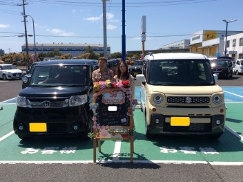 ★H様スペーシアギアマイスタイルご納車です★