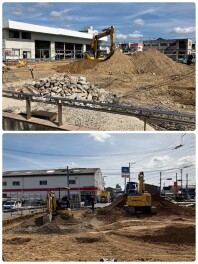 新店舗までの道のり～③　基礎工事