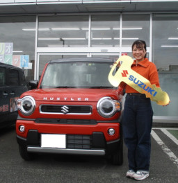 T様ご納車おめでとうございます。