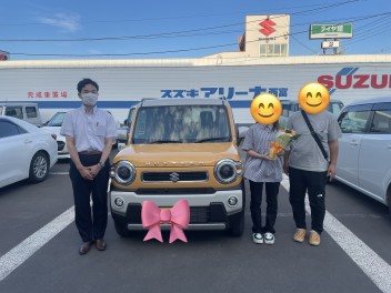 ご納車おめでとうございます！