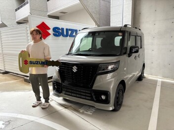 スペーシアベース　ご納車おめでとうございます